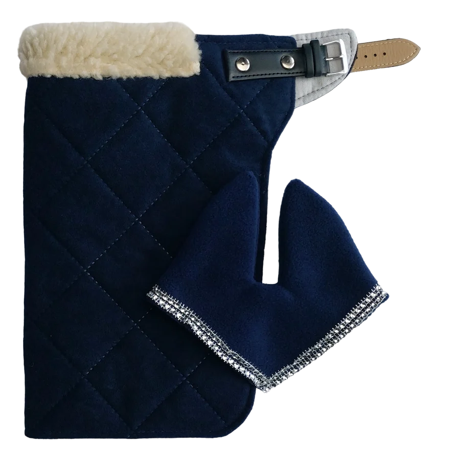 Couverture avec fourrure + Bonnet pour Hobby Horse